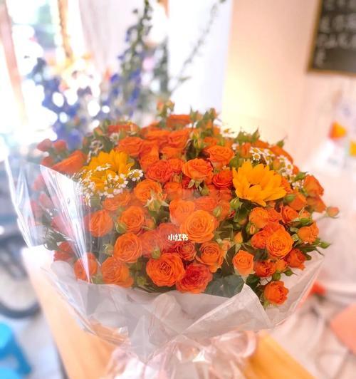 橙色玫瑰的花语——激情与温暖（展现真爱的鲜花）