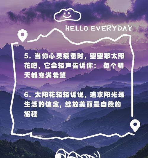 大太阳花的花语和寓意有哪些？它传达了什么信息？