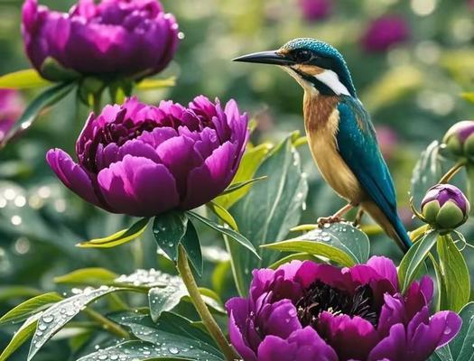 翠雀花与牡丹花有何不同？它们的特征是什么？