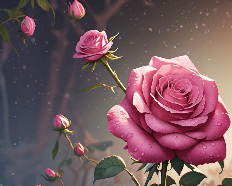 粉色玫瑰花的花语是什么？