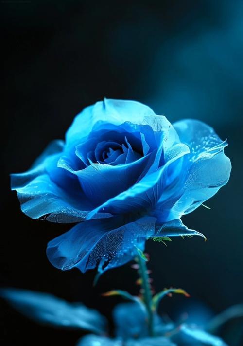 蓝色妖姬这种花的花语是什么？它有何特别的含义？