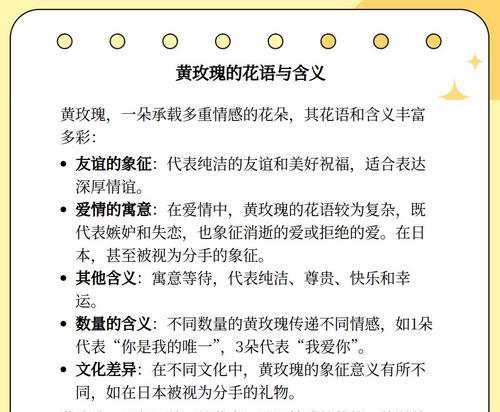消逝的爱黄玫瑰花语是什么？黄玫瑰在爱情中象征着什么？