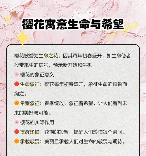 粉樱花的花语有哪些含义？