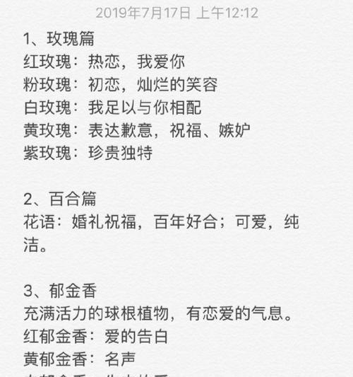 祝福对象的花语是什么意思？花语的含义有哪些？