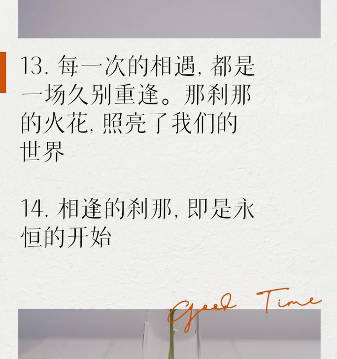 特别的相遇花语有何深意？相遇的花语代表什么？