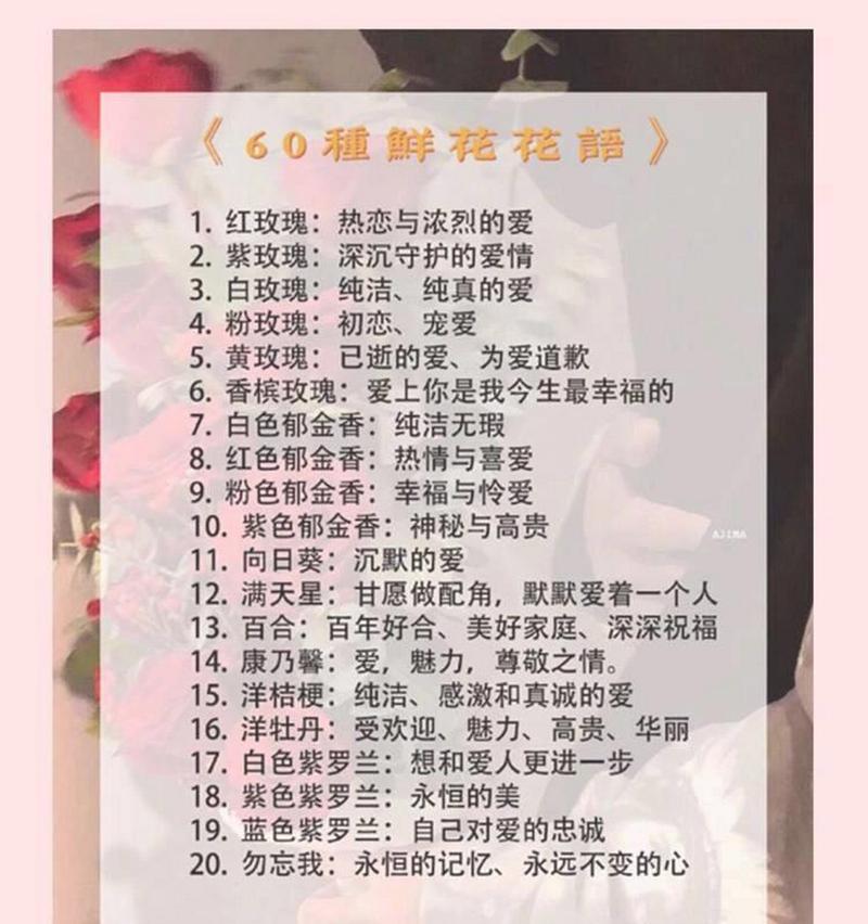 文艺青年偏爱哪种花？它的花语有何寓意？