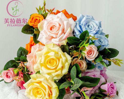 丝带玫瑰花的插花技巧是什么？