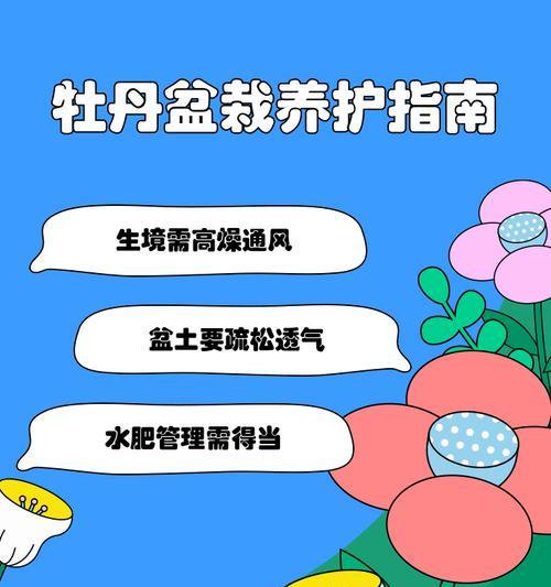 牡丹花的正确养护方法是什么？