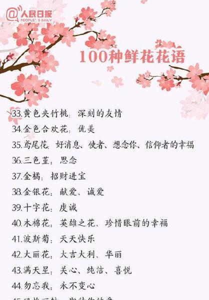 赞美植物的花语有哪些？如何用花语表达对植物的赞美？