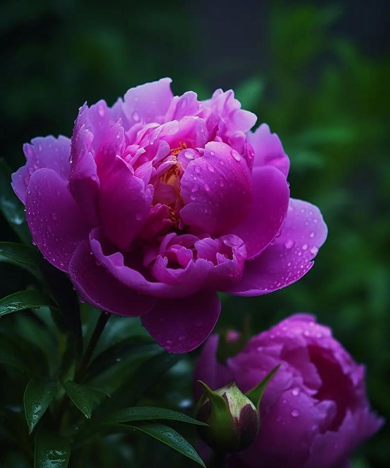 蓝牡丹花语寓意是什么？蓝牡丹的花语有何含义？